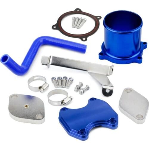 Racing Car EGR Valve Cooler Delete Kit Fits 2010-2014 Dodge Ram 2500 3500 6.7L for Diesel Turbo TT101368