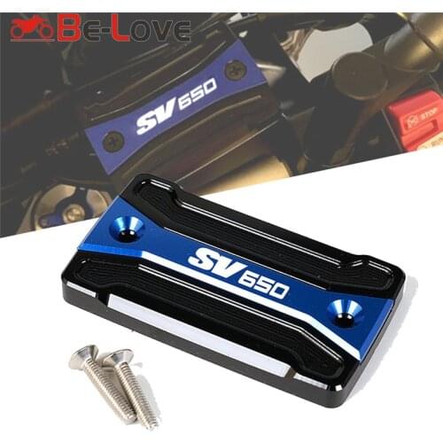 For SUZUKI SV650 S SV 650 1999-2019 2018 2017 2016 2015 2014 SV1000 03-08 Motorcycle CNC Front brake Fluid Reservoir Cap Cover
