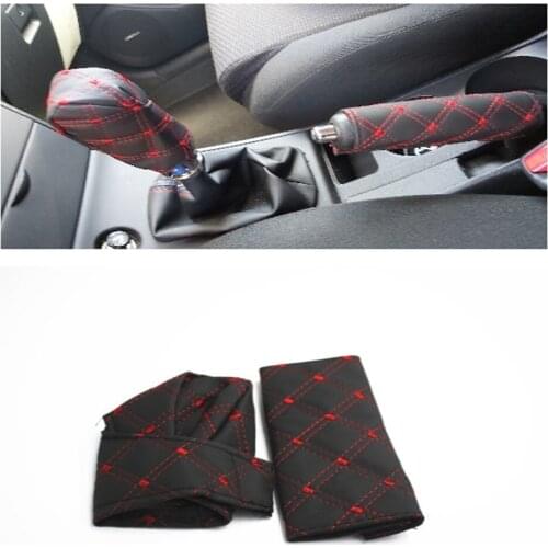 Car handbrake gear cover for volkswagen golf audi a4 b8 chevrolet cruze nissan qashqai audi a4 b6