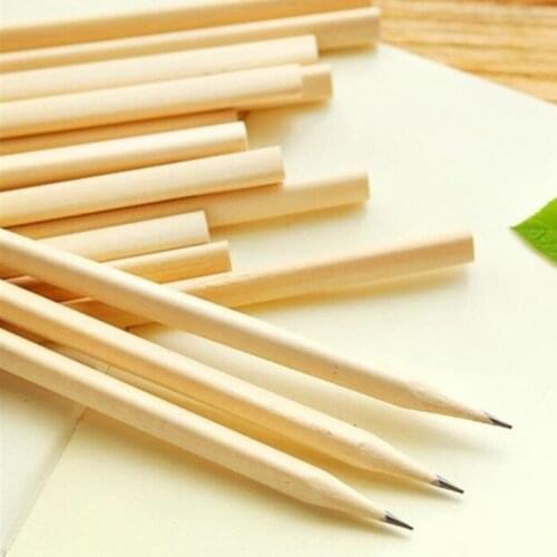 FREE SHIPPING100pcs/lot Vintage Round Hexagonal And Triangle With White Office School Supplies Wood Pencil