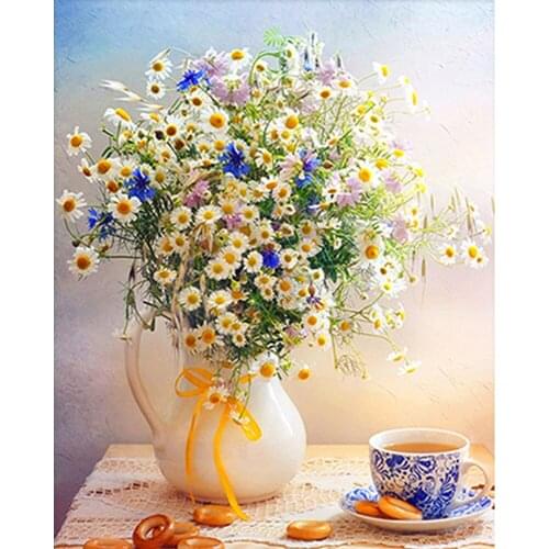 DOHAWIZS 5D Diamond Painting 5D DIY Paintings Diamond Flower Cross Stitch Mosaic Diamond Sales Craft Embroidery Home Decor Gift