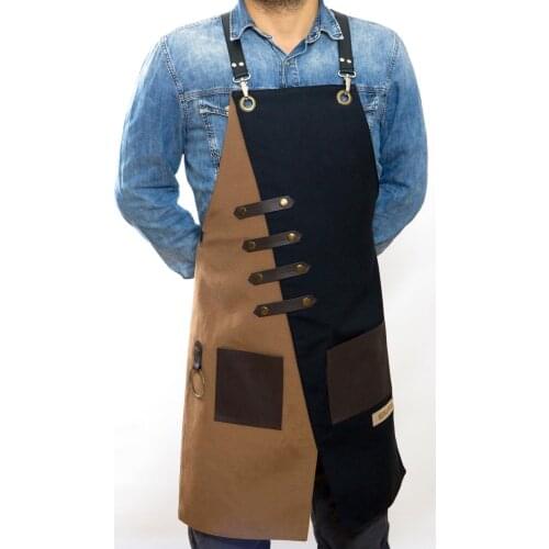 Unisex Apron Men Women Apron Bib Chef Kitchen Apron Barista Apron Bartender Coffee Restaurant Cooking Apron Work Apron