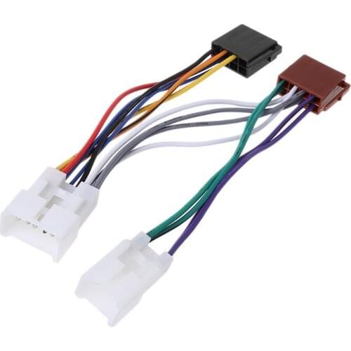 G5AD ISO Car Radio Wiring Harness Adapter Plug Cable for toyota Lexus MR2 Land Cruiser RAV4 Solara Yaris