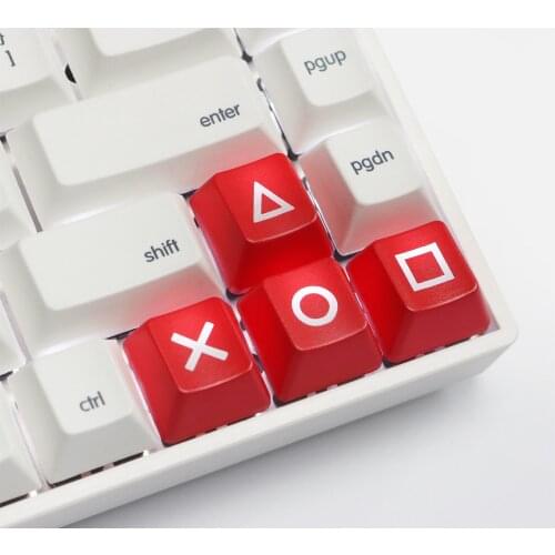 ABS Pervious to light keycap Mechanical keyboard direction key up and down Left right cherry mx arrow keys OEM PSP Red Black