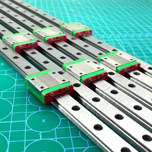 MGN12 12mm Linear Rail Guide MGN12C L100 200 600 Mm MGN12H Block Carriage or MGN12H Narrow Carriage 3d Printer V-CORE 3
