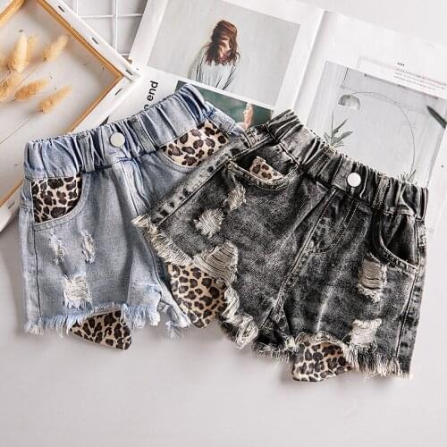 Mingzekids Denim Shorts For Girls