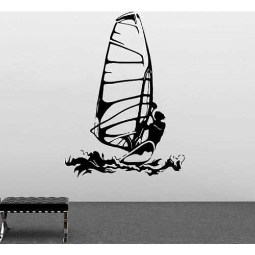 Huge Ship Boat Special Designed Wall Decals Home Nursery Room Ocean Style Sailing Ship Cool Wall Mural Vinyl Wall Stickers W-591