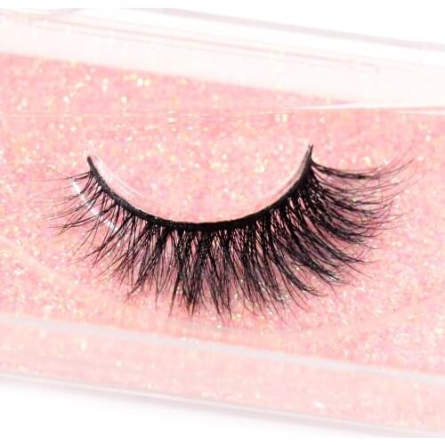 Makeup 3D Mink Lashes Eyelashes Fluffy Soft Wispy Natural Cross Eyelash Extension Reusable Lashes Mink False Eyelashes L36