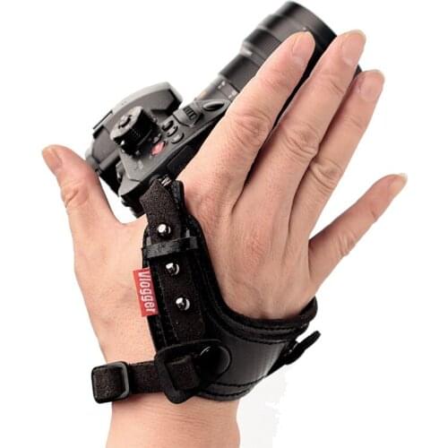 Deluxe Camera Hand Grip Strap Wrist Strap For Sony Nikon Canon Fuji Panasonic Olympus With 1/4" Tripod Socket for DSLR Camera