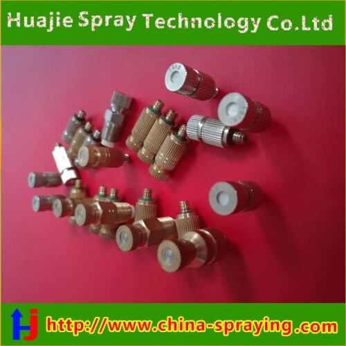 Humidify system fog nozzle,anti-drip mist nozzle fog nozzle,anti drip fog mist nozzle,ceramic insert,mist cooling system