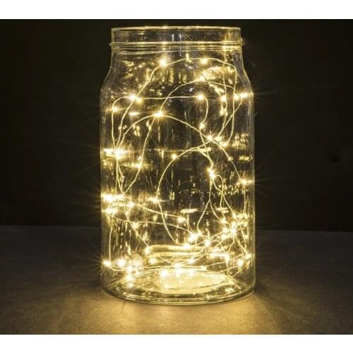 LED Starry String Lights Fairy Micro LEDs Copper Wire, 3AA Battery Powered for Party Christmas Wedding decorations