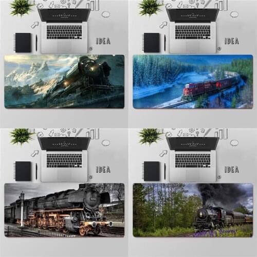 YNDFCNB Top Quality Retro train landscape Office Mice Gamer Soft Mouse Pad Free Shipping Large Mouse Pad Keyboards Mat