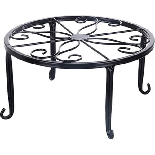 Iron Art Flower Stand Indoor Plant Bracket Metal Flowerpot Holder Round Plant Pot Holder For Home Decorations
