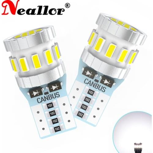 2X W5W T10 LED Canbus Bulb 3014 SMD Car Clearance Parking Lights For Mercedes Benz W203 W205 W211 W221 W124 W163 C E SLK GLK CLS