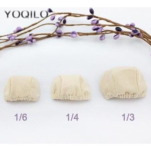 3PCS/LOT Hot Sale SD BJD Accessories DIY BJD Hair Net Doll Wig Cap 1/3 1/4 1/6