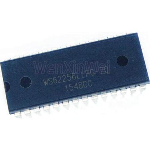5PCS/LOT WS62256LLPG-70 DIP28 32K 8bit Static Memory IC
