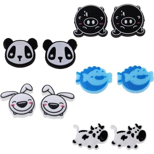 2 Pieces Tennis Racquet Shock Absorber Vibration Dampeners - Various Animal Shape