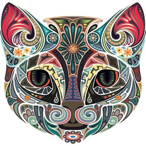 Wooden Jigsaw Puzzle Unique Shape Animal Puzzle Assembly Toys for Children Adults Brain Training Intelligence Birthday Gift Toys