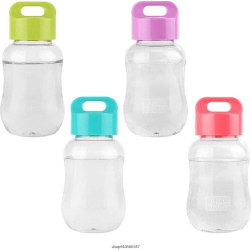 180Ml Plastic Water Bottle Mini Cute Water Bottle For Children Kids Portable Leakproof Small Water Bottle Bpa Free Dropshipping