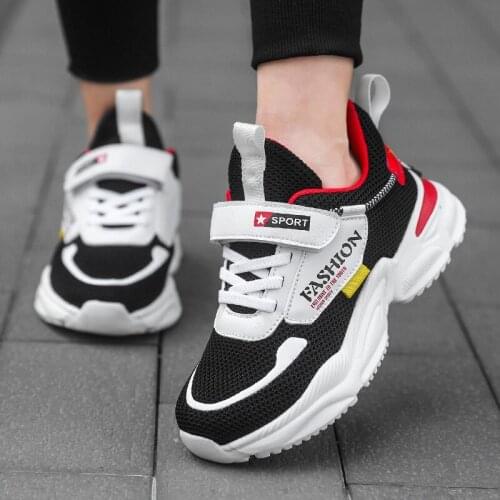 Toddler Kids Sneakers Boys Girls Sports Running Shoes Breathable Mesh Tennis Shoes Soft Lightweight Children Casual Walking Shoe