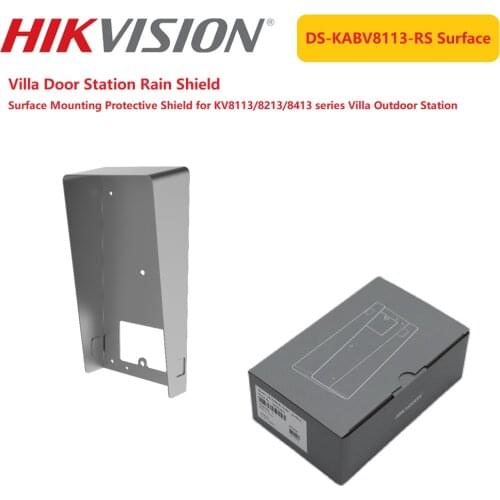 DS-KABV8113-RS Rain Cover Surface Mounting Protective for DS-KV8113/8213/8413-WME1 Hikvision Villa Outdoor Station