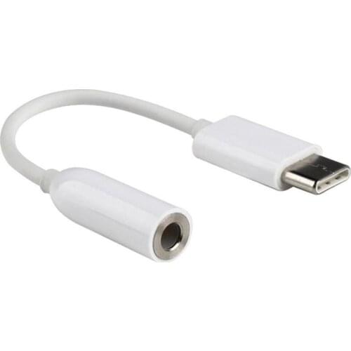Type-C To 3.5mm Earphone Cable Adapter Usb 3.1 Type C USB-C Male To 3.5 AUX Audio Female Jack For Xiaomi 6 Mi6 Letv 2 Pro 2 Max2