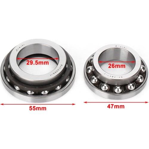 Universal Steering Stem Neck Bearing Seal Kit for Honda CBR600RR CBR1100XX CB1000 CB 400 600 1100 F CB750 CBR 600 900 954 RR etc