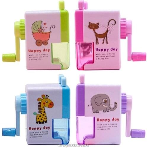 Kawaii Cartoon Mechanical Pencil Sharpener ABS Material Escolar Papelaria Office School Supplies N12 20 Dropship