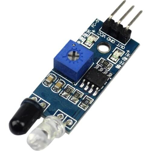 1/5pcs IR Infrared Obstacle Sensor Module for Car Infrared Alarm Detector QJY99