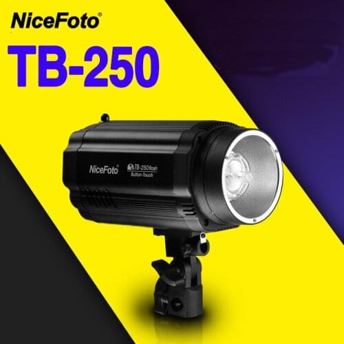NiceFoto TB-250B 250W Studio Flash fast recycling time TB 250B Studio profession photography studio light lamp touch button