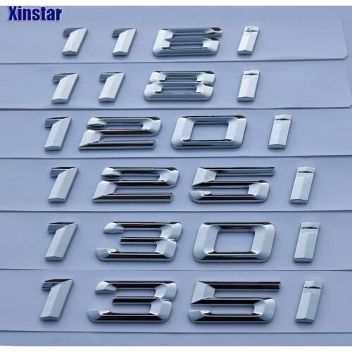 Original Quality M Power M Performance Car Rear Emblem Sticker For BMW 1series M1 E77 E87 F20 116i 118i 120i 125i 128i 130i