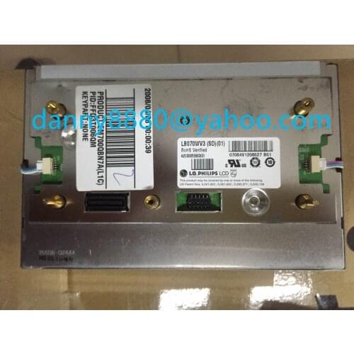 Free post 100% new 7" LCD display LB070WV3(SD)(01) LB070WV3-SD01 screen for Mercedes Ben W204 E260 car GPS navigation audio