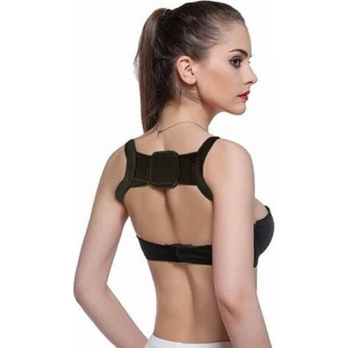 Adjustable Therapy Posture Corrector Shoulder Support Back Brace Posture Correction Back Support Shoulder Belt Massager Tool