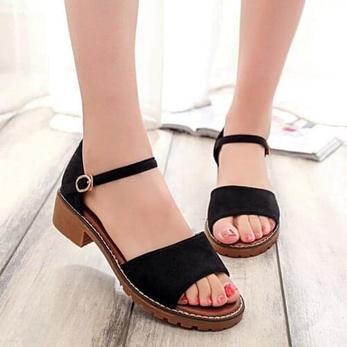 Shoes Women Slippers Sandals Womens Summer New Heel Flat Heel Womens Fashion Sandales Femmes