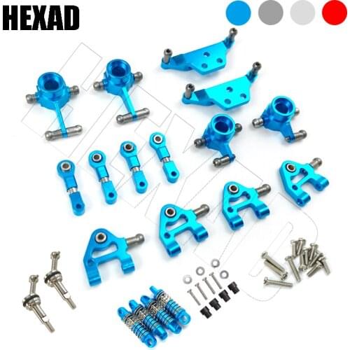 Wltoys 1/28 Metal Full Set Of Upgrade Parts Shock Absorber For K969 P929 P939 K979 K989 K999 Rc Auto Parts