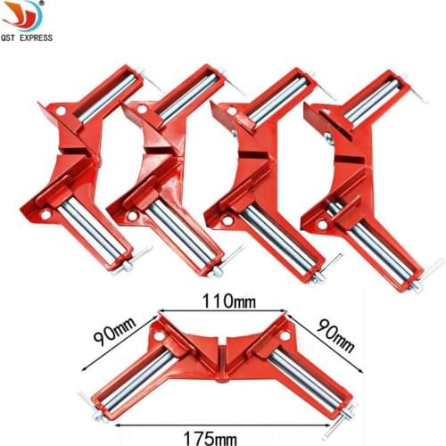 4pcs Style 90 Degrees Angle Clamp Right Angle Woodworking Frame Clamp DIY Glass