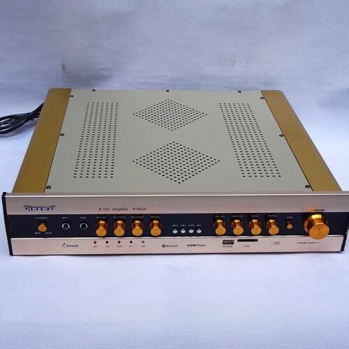 1000W 220V Hifi Bluetooth Professional Subwoofer Amplifier AV Amplifier Amplifier Home 5.1 Professional High-power Home Theater