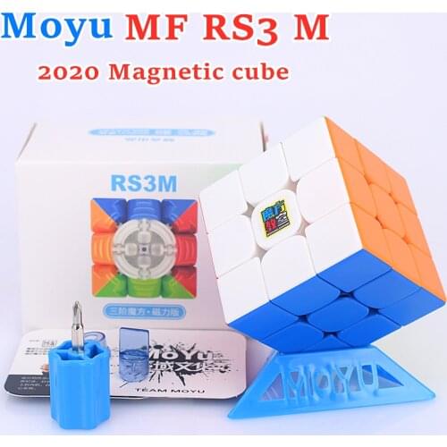 2020 Moyu MF RS3M Magnetic 3x3x3 speed cube 3x3 puzzle cube MFRS3 M Magnet 3x3x3 magic cube RS3 M MFRS 3
