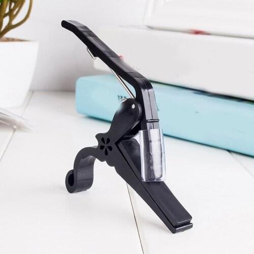 2021 NEW Portable Size Aluminum Alloy Guitar Tuner Clamp Professional Key Trigger Capo for Acoustic Electric Musical Instruments