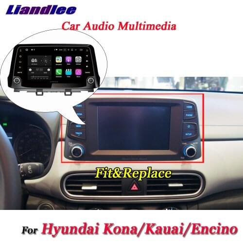 Car Android Multimedia System For Hyundai Kona/Kauai/Encino 2017 2018 Stereo Radio Video Player BT GPS Navigation HD Screen