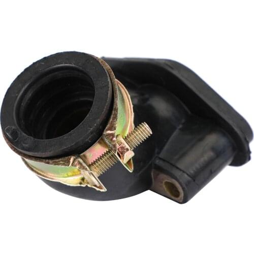 Artudatech Carburetor Intake Manifold Boot For 49cc 50cc Scooter Moped Go Kart GY6 SUNL for Roketta