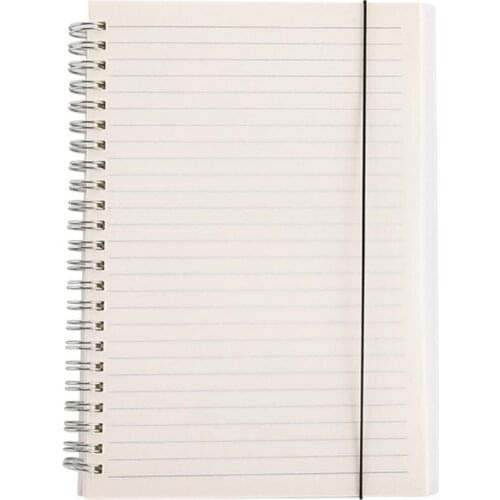 Spiral Bound Notebook Waterproof Spiral Notebook Paper Thick Simple Planner Diary Spiral Notebook