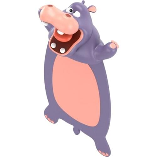 3D Stereo Cartoon Animal Bookmarks Cute Koala Hippo PVC Creative Book Markers P9YA