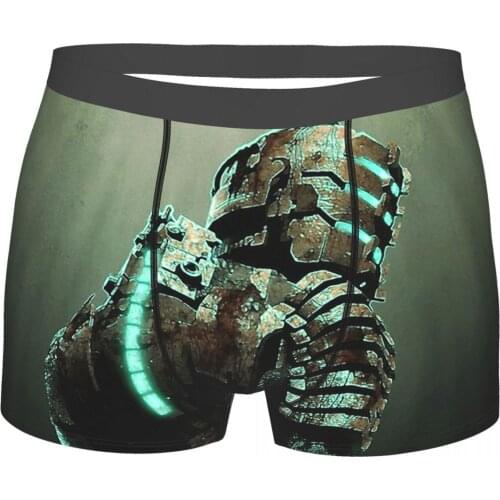 Dead Space Survival Horror Game Isaac Clarke Underpants Homme Panties Male Underwear Comfortable Shorts Boxer Briefs
