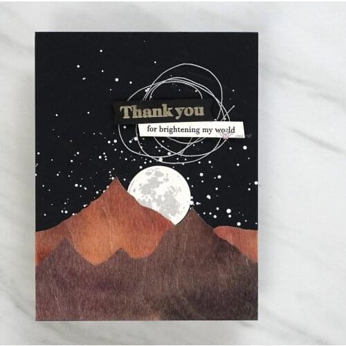 Jungle tree hillside strip metal Cutting Dies Stencils DIY Scrapbooking Paper/photo Cards Embossing Dies