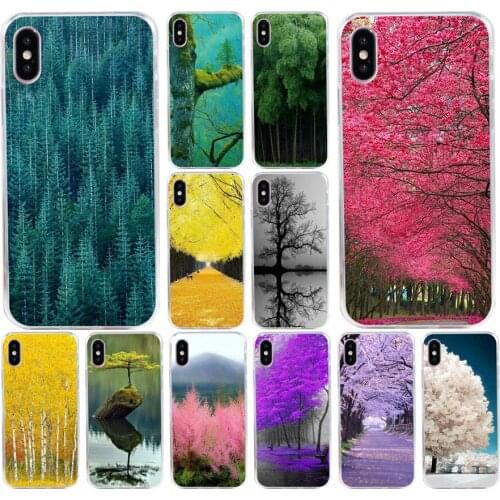 103H earth planet tree Soft Silicone Tpu Cover phone Case for iphone 5 5s se X XR XS Max case