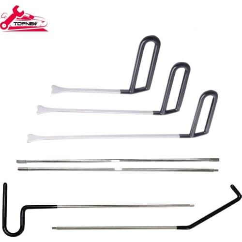 Paintless Dent Removal Rods Dent Removal Kit Hail Damage Repair Auto Body Dent Puller For Car Damage