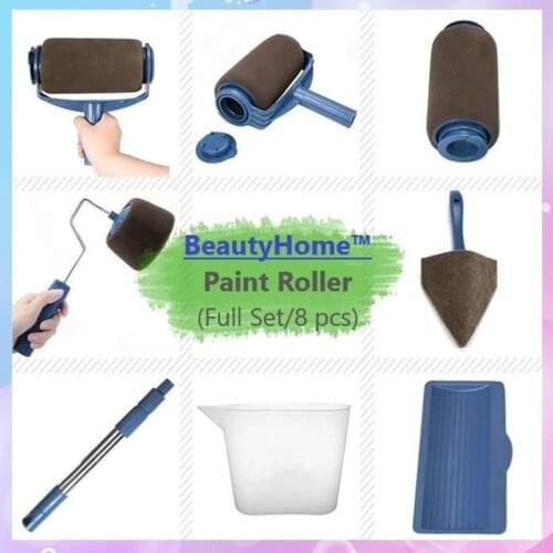 New Multi-function DIY Paint Brush Roller Brush Handle Tool Reusable Household Corner Brush Home Office Wall Painting Decoration