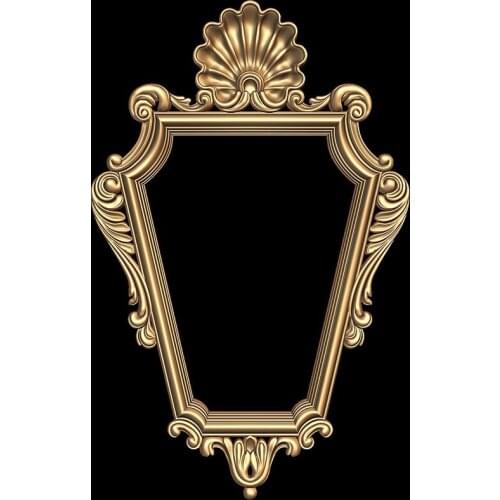 New digital file frame 3d model relief for cnc carving engraving in STL file format artcam aspire -12 decor frame