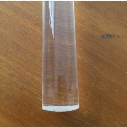 1pcs 22mm/25mm/35mm/40mm diameter acrylic rod solid stick transparent round cudgel plexiglass PMMA material wand 220mm length